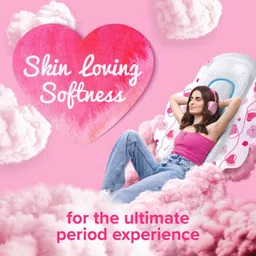 whisper ULTRA SKIN LOVE SOFT XL+, COTTONY SOFT Sanitary Pad image 4