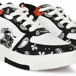 juta Comfortable Premium Stylish Unique Trendy Popular KUS2003_BLACK for Men Sneakers For Men image 3