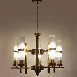 eliante by jainsons lights Gold Iron Chandelier image 5