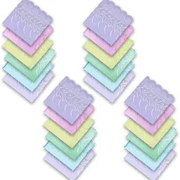 Cotton Square Women's Embroidered Hanky 100% Pure Cotton | Ladies Chicken Light ["Multicolor"] Handkerchief-image-7