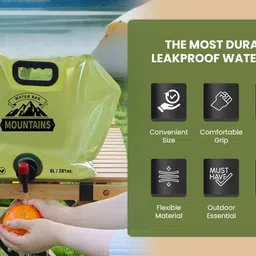 nivkez Camping Water Saving Container Bag 8L Drinking Water Portable and Convenient Bottom Loading Water Dispenser image 4