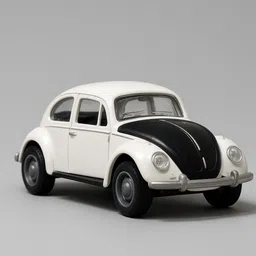 nithyastore Die-Cast Vintage Beetle Toy Car | Metal Pull-Back Model with Opening Doors-picture-39
