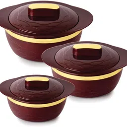 cello Pack of 3 Serve Casserole Set image 1