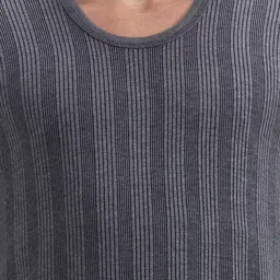 Zeffit Men Solid Cotton Blend Full Sleeve Scoop Neck Top & Bottom Thermals Suit Men Top - Pyjama Set Thermal image 3