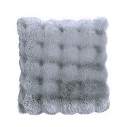 luxe home international Silver Solids 170 TC Polyester 2 Cushion Cover image 3