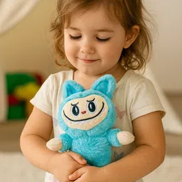 fun kids Mischievous Monster Plush Duo - 10 cm image 1