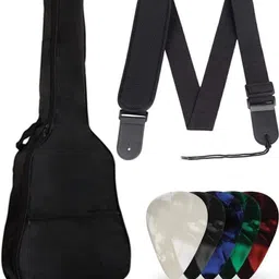 amg music Guitar Bag With Belt for Yamaha Fender Kadence Juarez and All Acoustic Guitars Guitar Bag image 1