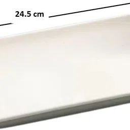 takositio Multifunctional Serving Dishes - Perfect for Noodles & Breakfast Rectangle Tray image 2