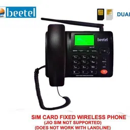 beetel F2N Wireless GSM Landline Phone Corded Landline Phone with Answering Machine image 2