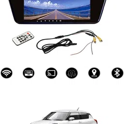 maties 7inch Rearview LED Monito Full HD With USB/TF Card/Remote Control-258 Black LED-picture-13