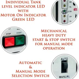 XM-INDIA water level controller for submersible pump button type multi capacitor starters Wired Sensor Security System image 4
