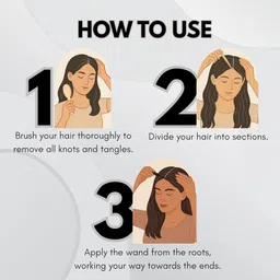 desi crew Quick Gray Hair Touch-Up Instant Root & Hairline ColorFix SmudgeProof, HassleFee , BLACK image 4