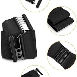 vtake Women Casual Black Artificial Leather Belt image 2