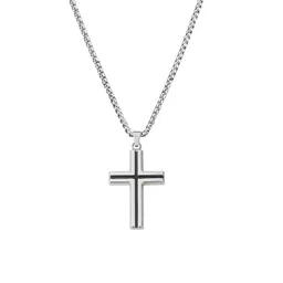 Lord Jesus Cross Pendant For Men Christian Religious Jewelry Silver Metal Pendant-image-70