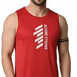 a&d brother Pack of 3 Men's Polyester Sleeveless Tank Top | Paris Print | Casual Gym Vest for Summer Men Vest image 3