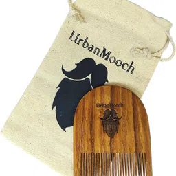 urbanmooch Handcrafted Sheesham Wood Beard Comb - Compact & Light Weight-picture-21