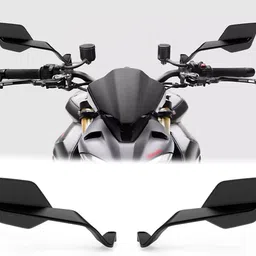 rkdbike Manual Rear View Mirror For BMW, Bajaj, Honda, Honda, KTM, Universal For Bike FZ V3, Aviator, Karizma, GS 150R, Universal For Bike-picture-10