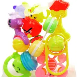 globular Attractive Colorful Flexible Non Toxic Rattle Set Rattle-picture-23
