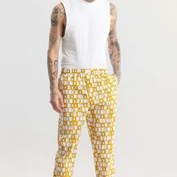 Snitch Penguin Print Yellow Pyjama Men Pyjama-picture-28