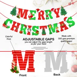 zyozique Merry Christmas Decorations Theme Banner image 3