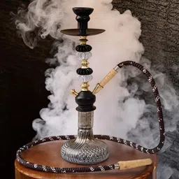 bezak Premium Designer Crystal Style 18 inch Glass Hookah-picture-18