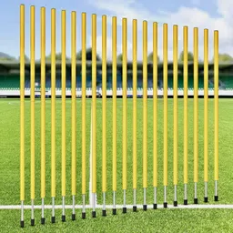 ymd 5 Pcs Training Agility Poles 5ft Slalom Adjustable Soccer Training Pole Two Piece Agility Pole-picture-11