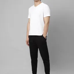 rigo Men Solid Black Track Pants image 3