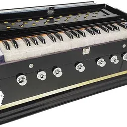 khalsa musical Harmonium- 3 1/4 Octave, Double Bellow, 39 Keys,7 Stopper With Bag 3.2 Octave Foot Pumped Harmonium-picture-10