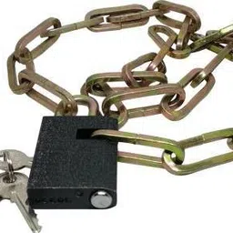 gabbar Steel Anti-Theft Mountain Road Cycling Bike Chain Locks Bicycle Lock with Key Chain Lock image 3