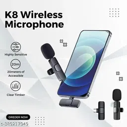 nand Wireless Bluetooth Collar Mic for Youtubers Ideal Microphone M20 Camera Microphone image 5