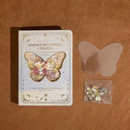 sadruchi 346pcs Aesthetic Journal Supplies Kit, Perfect for Gifting, Butterfly Fantasy Theme, Scrapbook Kit image 2