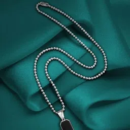 faizam collection Trending locket chokas chain Stainless Steel Pendant image 4