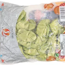 quickoo Metallic Balloon - Olive Green Party Blowouts image 2