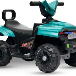 little funky Foot Accelerator Electric Ride on Car with Backrest & Music Button, Suitable for 3 to 8 Years Unisex kids Tricycle-picture-14