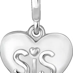 GIVA Sterling Silver Sis You Are The Best Charm Sterling Silver Link Charm-picture-25