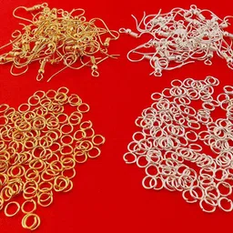 crafts haveli Quilling And Jewellery Making Acessories Combo Of Earring Hooks image 3