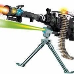 eticaf Machine Gun Toy with light and sound for kids 26 Guns & Darts image 1