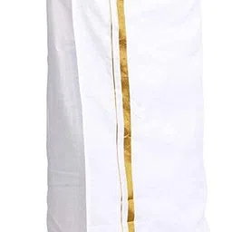 RAGINI V Mens Welcro pocket dhoti/velcro pocket mundu/single pocket dhoti Solid Men Dhoti-picture-32