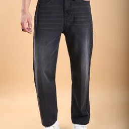 highlander Men Regular Mid Rise Grey Jeans image 1