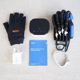 sinagar C10 Rehabilitation Glove Left Hand Stroke Training – Size XL Medical Reacher & Grabber image 5