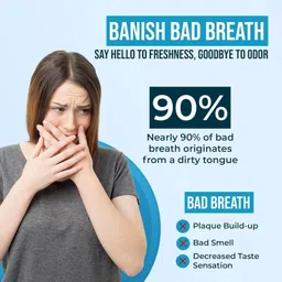 zirak Copper, Steel Tongue Cleaner image 5