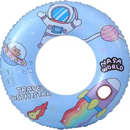 ridigo 3 ps Swim Ring with different size ,Space Theme Design, Durable Pool Float for Kids, Fun Summer Water Accessory(Pack of 3) Swim Floatation Belt-picture-38