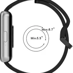 JOBINKA Soft Silicone Adjustable Wrist Band Strap for Galaxy Fit 3 Strap Smart Watch Strap image 4