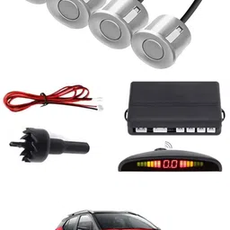 zplus Universal 4 Silver Reverse Parking Sensor With LED Display For Cars-161 Safety of Passengers/Car One Alarm Kit-1479 Parking Sensor-picture-39