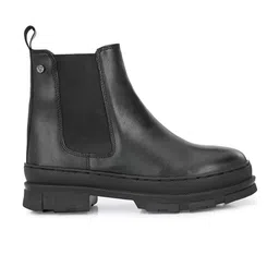 Delize Men Mid-Top Synthetic Leather Chelsea Boots image 5