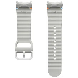 SAMSUNG ET-SNL30SSEGIN HNBR Sport Band for Galaxy Watch7 (S/M) (Breathable Design, Silver) image 3