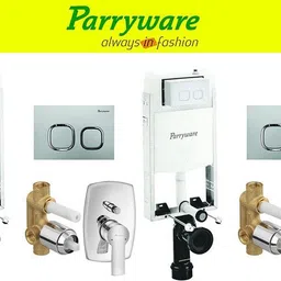 parryware Half Frame Concealed Cistern, with divater body upper crust set of 2 pic 319 Dual Flush Tank-picture-11