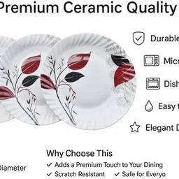 arin collection Modern Luxury Designer Dinner Plate image 4