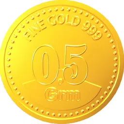 euphoria jewellery 0.5-999 24 (999) K 0.5 g Gold Coin-picture-12