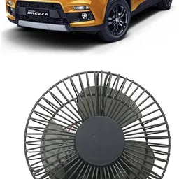 yuneik 12 Volt 6" Fan for Car, Jeep,Truck,Auto, Caravan, Boat, Buses Y346 Car Interior Fan-picture-40